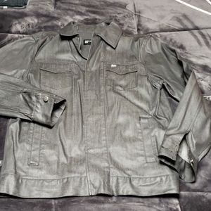 FourStar waxed Denim shirt style jacket